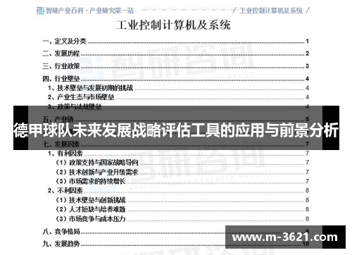 德甲球队未来发展战略评估工具的应用与前景分析