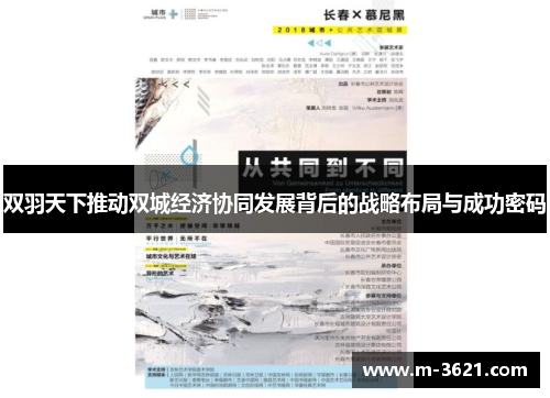 双羽天下推动双城经济协同发展背后的战略布局与成功密码