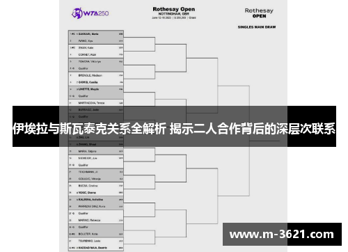 伊埃拉与斯瓦泰克关系全解析 揭示二人合作背后的深层次联系